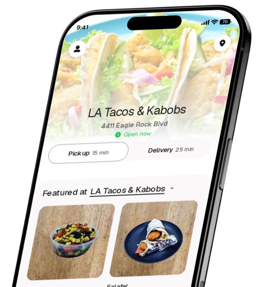 LA Tacos & Kabobs app preview